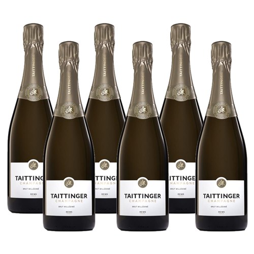 Crate of 6 Taittinger Brut Vintage 2016 Champagne 75cl